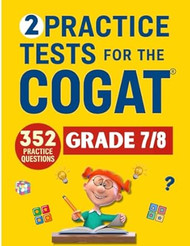 2 Practice Tests for the COGAT Grade 7/8