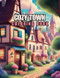 Cozy Town Coloring Book