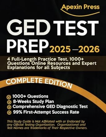 GED Test Prep 2025-2026