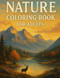 Nature Coloring Book for Adults
