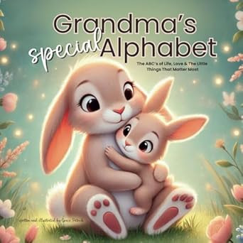 Grandma Book to Grandchild Grandson Granddaughter or Grandkids |