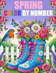 Spring Color By Number Coloring Book