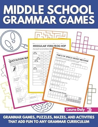 Middle School Grammar Games