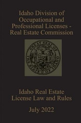 Idaho Real Estate License Law and Rules