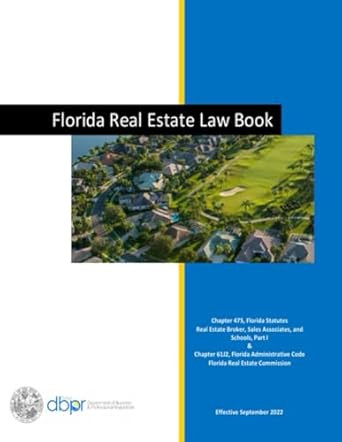 Florida Real Estate Law Book