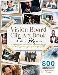 Vision Board Clip Art Book For Men