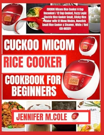 CUCKOO MICOM RICE COOKER COOKBOOK