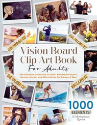 Vision Board Clip Art Book For Adults