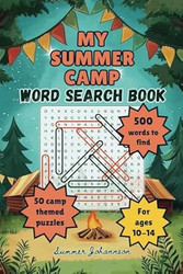 Summer Camp Word Search Book