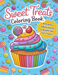 Sweet Treats Coloring Book