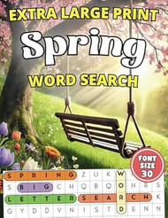 Extra Large Print Spring Word Search