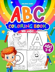 ABC Coloring Book for Kids Ages 3-6