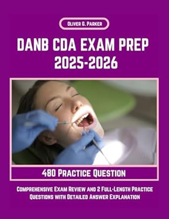 DANB CDA EXAM PREP 2025-2026