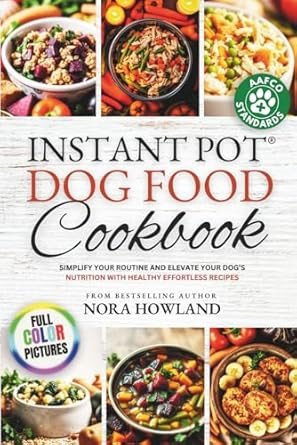 Instant Pot Dog Food Cookbook