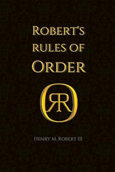Robert's Rules of Order
