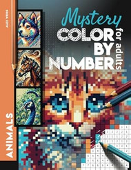 Mystery Mosaic Color by Number for Adults Animals