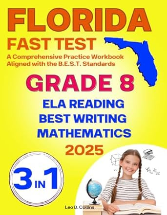 Florida FAST Test Prep Grade 8