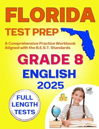 Florida FAST Test Prep Grade 8 - English Language Arts