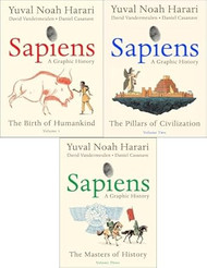 Sapiens A Graphic History 3 Books Collection Set By Yuval Noah