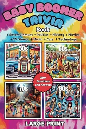Baby Boomer Trivia Book