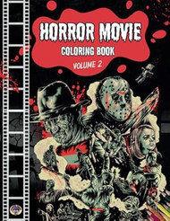 Horror Movie Coloring Book Volume 2