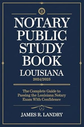 Notary Public Study Book Louisiana 2024/2025