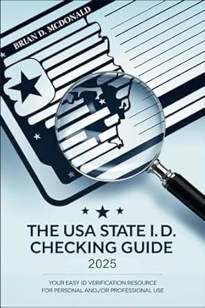The USA State I.D. Checking Guide 2025 Book