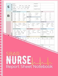 SBAR Nurse Report Sheet Notebook