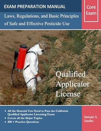 California Qualified Applicator License