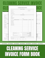 Cleaning Service Invoice Form Book