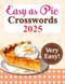 Crossword Puzzle Easy as Pie book for Adults