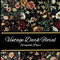 Vintage Dark Floral Scrapbook Paper
