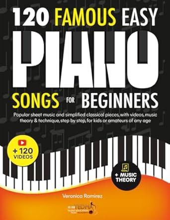 120 Famous Easy Piano Songs for Beginners