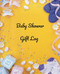Baby Shower Gift Log