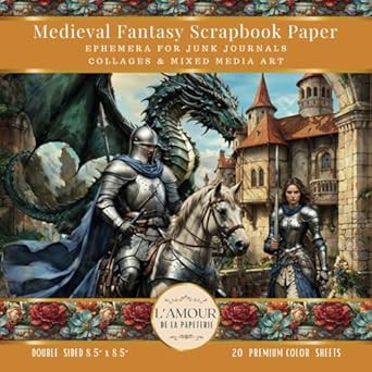 Medieval Fantasy Scrapbook Paper