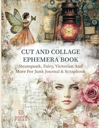 Vintage Cut And Collage Ephemera Book