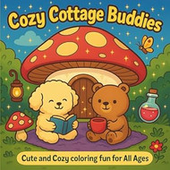 Cozy Cottage Buddies Coloring Book