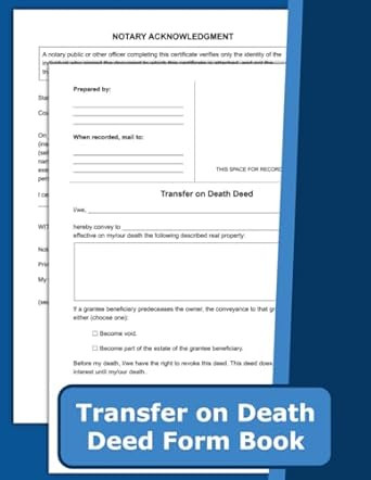 Transfer on Death Deed Form Book