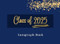 Autograph Book for Graduation Class Of 2025