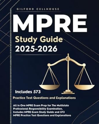 MPRE Study Guide 2025-2026