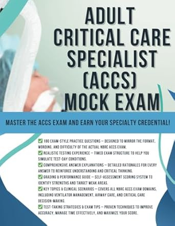 Adult Critical Care Specialist