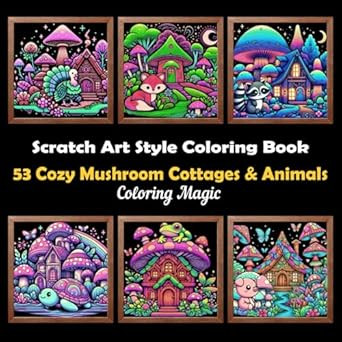 53 Cozy Mushroom Cottages & Animals