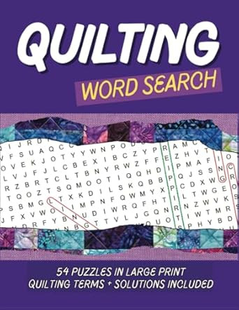 Quilting Word Search