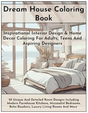 Dream House Coloring Book