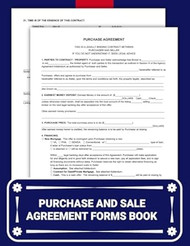Purchase and Sale Agreement Forms Book