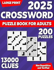 Large Print Crossword Puzzle Books For Adults: Brain Memory