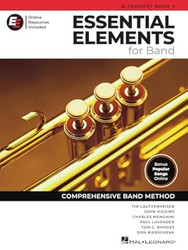 Essential Elements for Band - Bb Trumpet Book 2 with EEi |