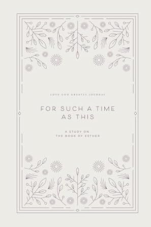 For Such a Time as This