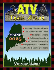 2025 Maine ATV Trail Map Atlas