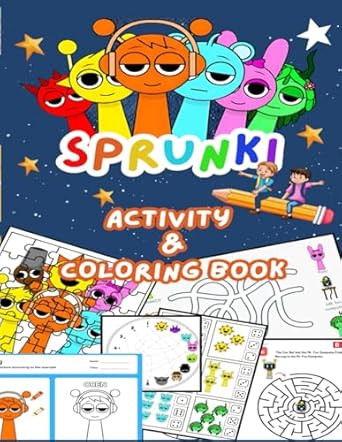 Sprunki Activity Book